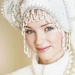 Dziecięcy kostium bożonarodzeniowy Snow Maiden