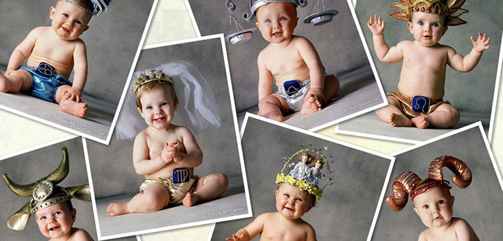 Wybierz nazwę dla chłopca i dziewczynki na znaku zodiaku