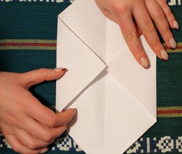 Koperta z papieru A4 własnymi rękami