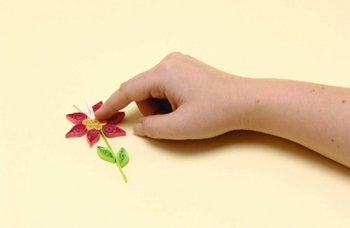Quilling kwiatów z papieru dla początkujących