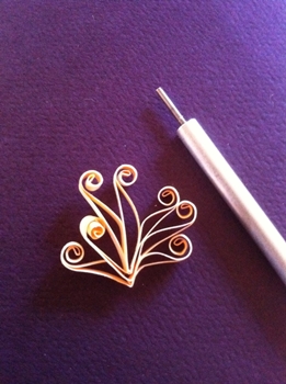 Quilling ozdób choinkowych 