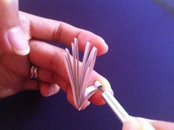Quilling ozdób choinkowych 
