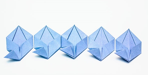 Jak zrobić kwiat origami własnymi rękami