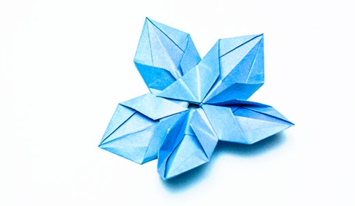 Jak zrobić kwiat origami własnymi rękami