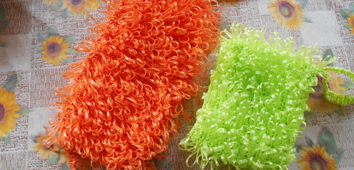 Jak zawiązać szydełko z loofah?