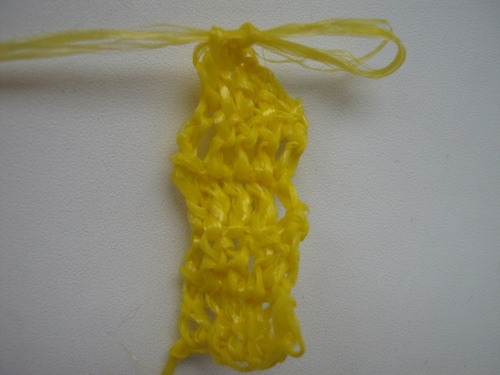 Jak zawiązać szydełko z loofah?