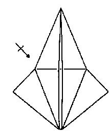 Klasyczne żuraw origami