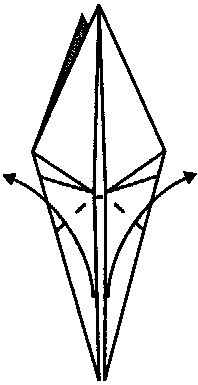Klasyczne żuraw origami