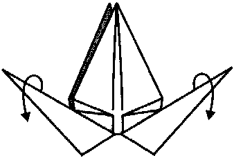 Klasyczne żuraw origami