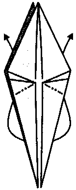 Klasyczne żuraw origami