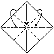 Klasyczne żuraw origami
