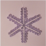 Quilling płatek śniegu