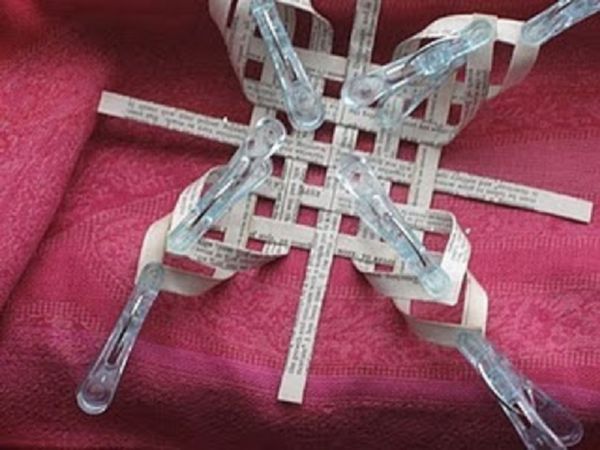 Piękne płatki śniegu na Nowy Rok 2017 własnymi rękami papieru - diagramy i zdjęcia etapami. Lekcje mistrzowskie dla dzieci na dużych płatkach śniegu w technice origami