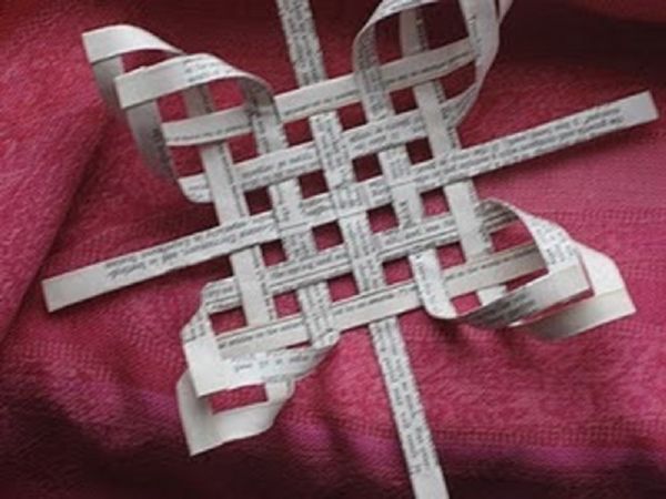 Piękne płatki śniegu na Nowy Rok 2017 własnymi rękami papieru - diagramy i zdjęcia etapami. Lekcje mistrzowskie dla dzieci na dużych płatkach śniegu w technice origami