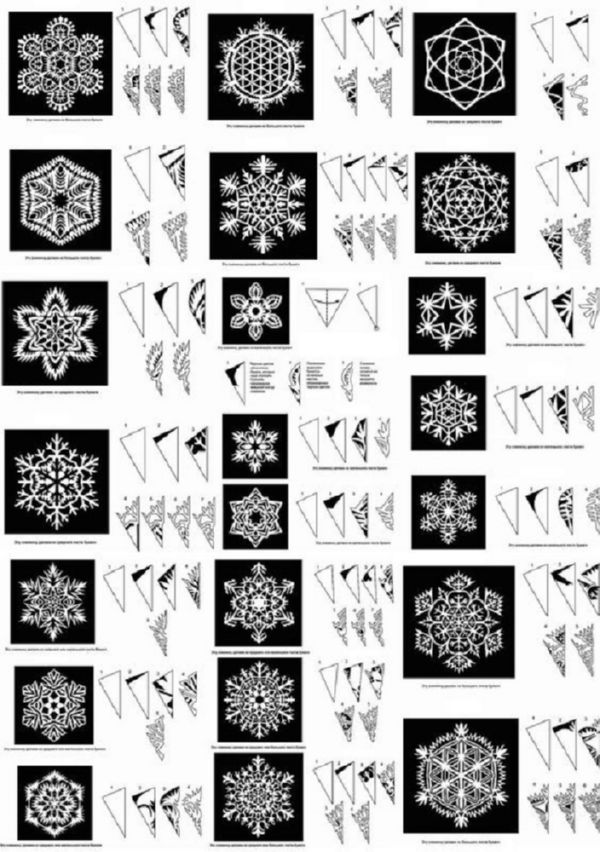 Piękne płatki śniegu na Nowy Rok 2017 własnymi rękami papieru - diagramy i zdjęcia etapami. Lekcje mistrzowskie dla dzieci na dużych płatkach śniegu w technice origami Piękne płatki śniegu na Nowy Rok 2017 własnymi rękami papieru - diagramy i zdjęcia etapami. Lekcje mistrzowskie dla dzieci na dużych płatkach śniegu w technice origami