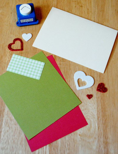 Kartka bożonarodzeniowa z scrapbooking stylem dla nowego roku 2015 z swój rękami