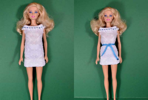 Sukienki dla własnych rąk Barbie - wzory i wzory