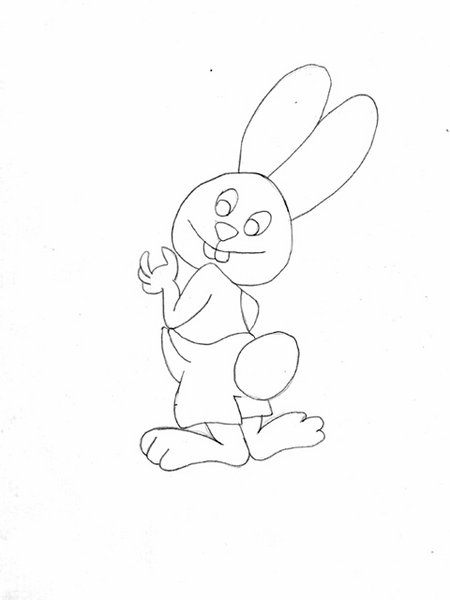 Kolorowanka Easter Bunny