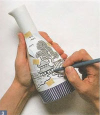 Malarstwo ceramiczne: zestaw do sushi