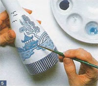 Malarstwo ceramiczne: zestaw do sushi
