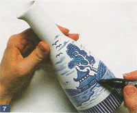 Malarstwo ceramiczne: zestaw do sushi