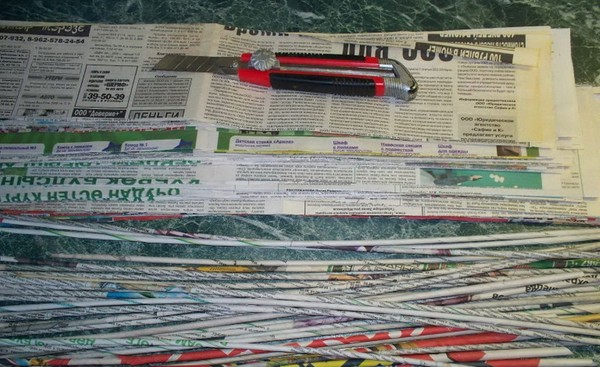 Tkactwo z gazet dla początkujących