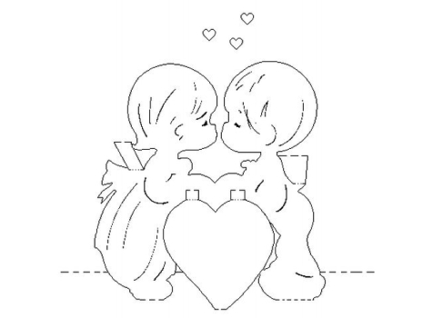 Valentines rąk własnych