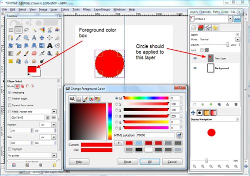 Walentynki własnymi rękami: narysuj serce w GIMP-ie