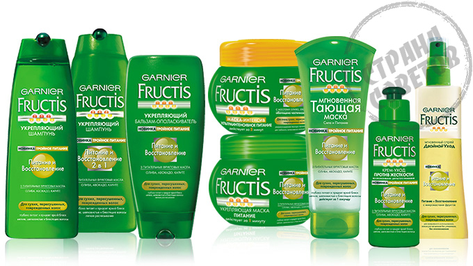 Garnier Fructis Odżywianie i regeneracja
