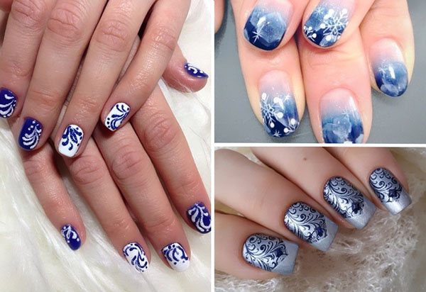 Aerografia: pomysł na świąteczny manicure