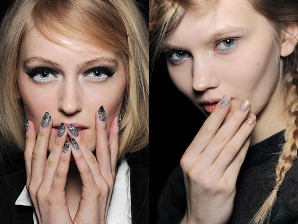 Rzeczywisty manicure wiosenny 2014