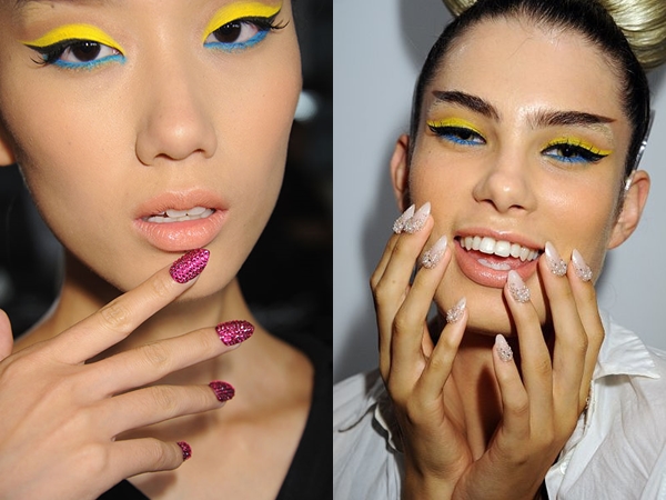 Rzeczywisty manicure wiosenny 2014