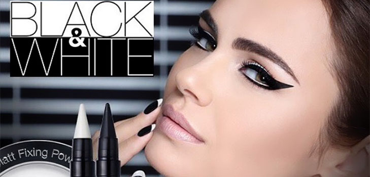 Black & White: kolekcja makijażu Isadora The Monochrome Look