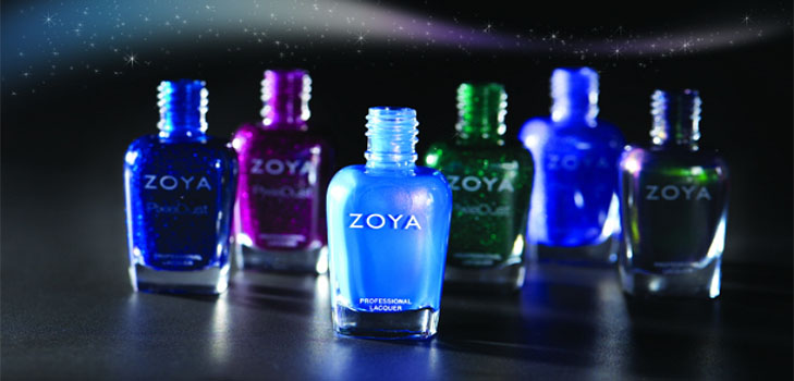 Brokat klejnotów w świątecznej kolekcji lakierów Zoya Enchanted 2016-2017