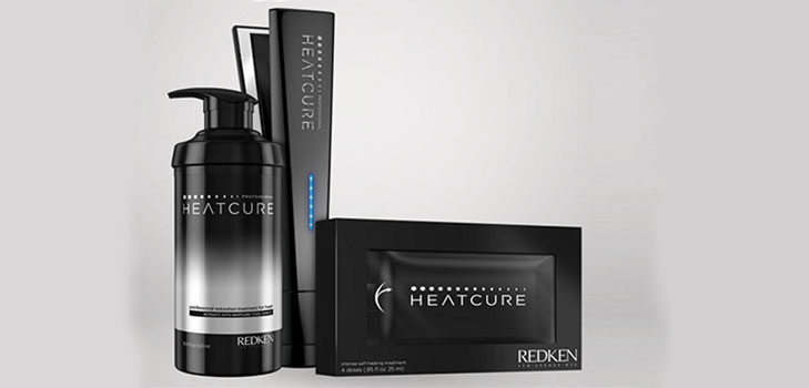 Wyłącznie z Redken: rytuał dotyczący uszkodzonych zamków Heatcure