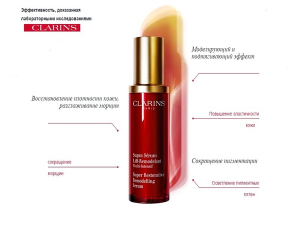 Idealny obwód: modelująca serum Clarins Multi-Intensif