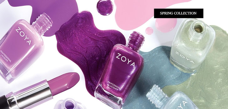 Idealny pastelowy manicure z lakierami Zoya Charming 2017
