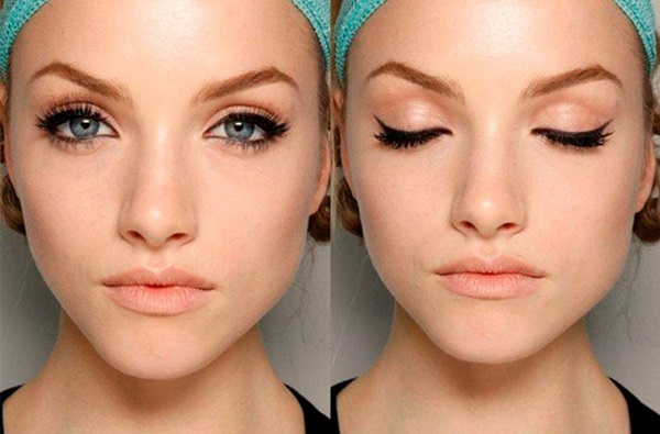 Jak narysować strzałki przed eyeliner
