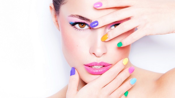 Połączony manicure