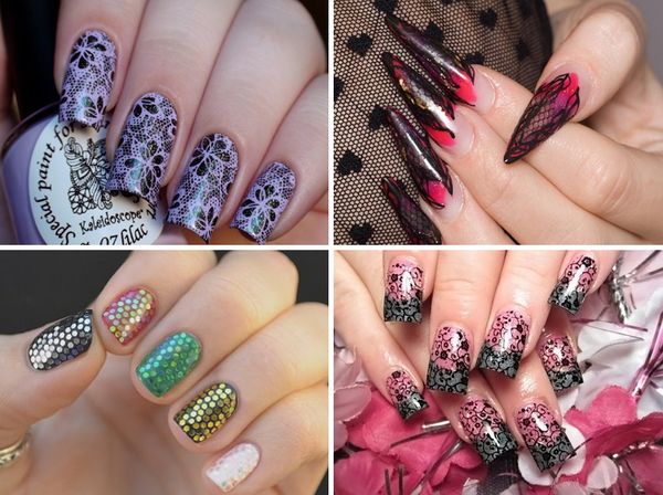 Lace Nail Art: romantyczny trend w manicure