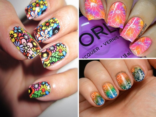 Letnia miłość: manicure hipisowski - obecny trend-2016