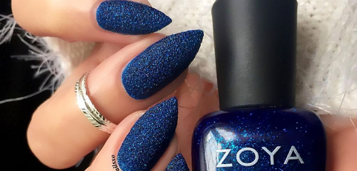 Najlepsza noworoczna sztuka paznokci z lakierami Zoya Enchanted