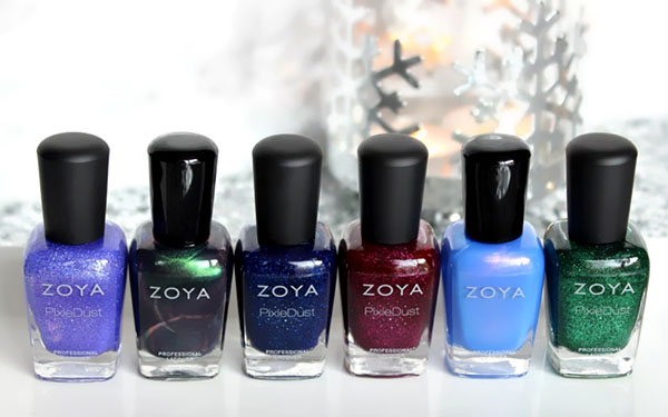 Najlepsza noworoczna sztuka paznokci z lakierami Zoya Enchanted