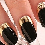 Manicure z folią