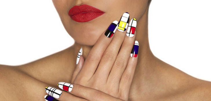 Manicure сolor blok - Wrzesień trend-2016