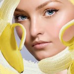 Maska z banana na twarz Maska z banana na twarz