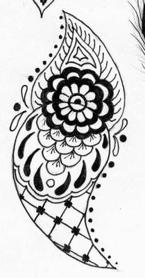 Mehendi w domu