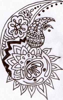 Mehendi w domu
