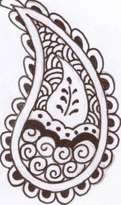 Mehendi w domu