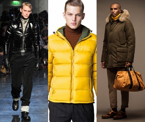 Modne męskie kurtki i kurtki puchowe zima 2014: zdjęcia najmodniejszych modeli i modeli kurtek